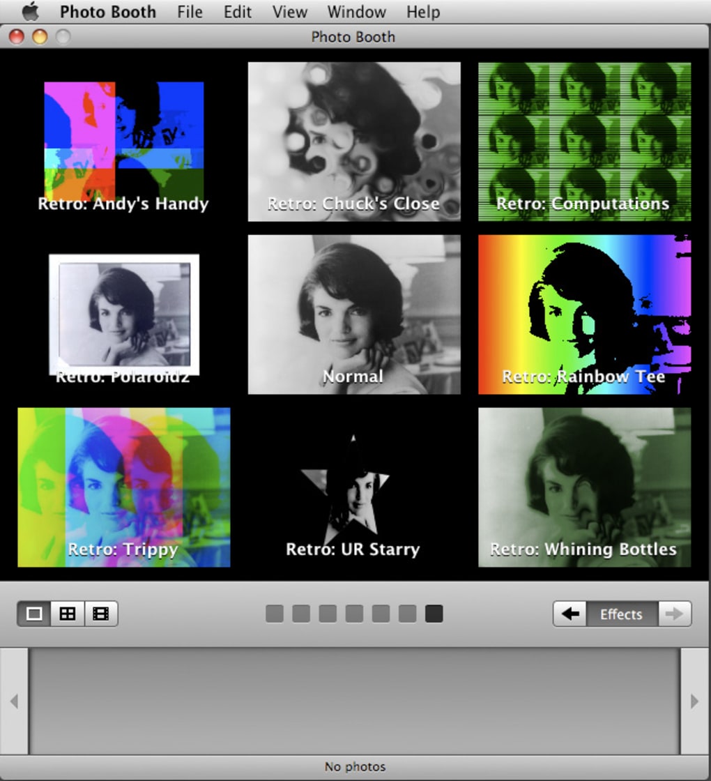 photo booth for mac effects